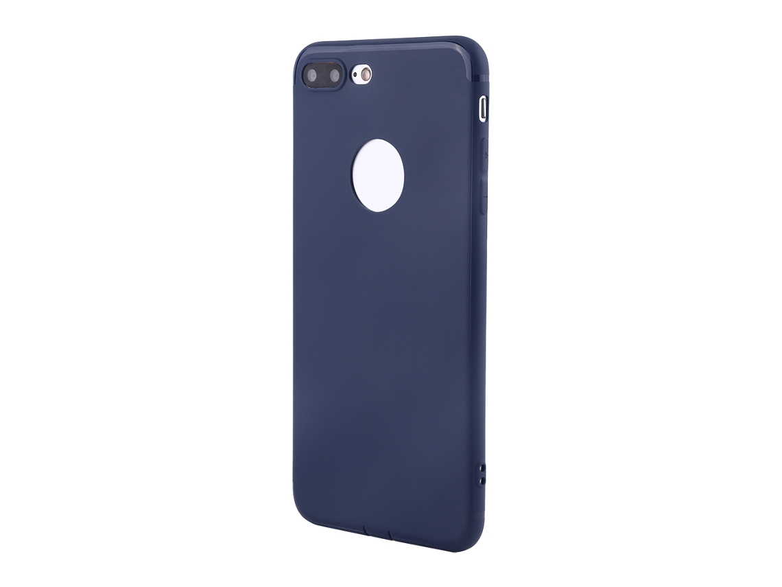 Capa de silicone com bola de pelo para iPhone 7/8 EOOCOO