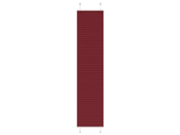 Vidaxl Plissado Cego Bordéus Vermelho 50x200 Cm Largura Tecido
