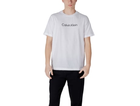 T-shirt De Homem Calvin Klein Sport Graphic Branco (s)
