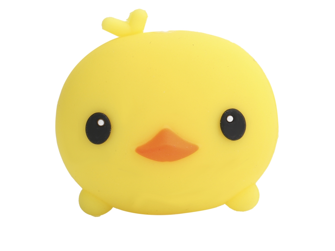 Protector De Cable Usb Para Móvil Com Forma De Animal Bonito Para Carregador Amarelo