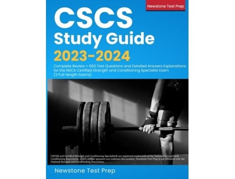 Livro Cscs Study Guide 2023-2024 de Newstone Test Prep (Inglês)