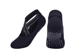 Meias de Yoga S/MARCA com grip, antiderrapantes, para mulheres