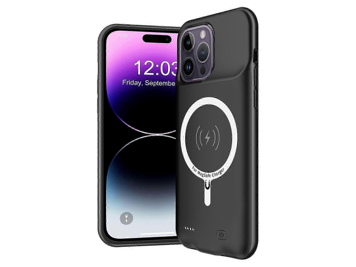 Capa De Carregamento Mag Series 7000mah Para Iphone 14 Pro Olysi Shop