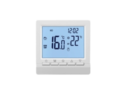 Lurelia Termostato De Parede Inteligente Para Aquecimento De Piso Com Visor Lcd Luz De Fundo Azul Luz Branca