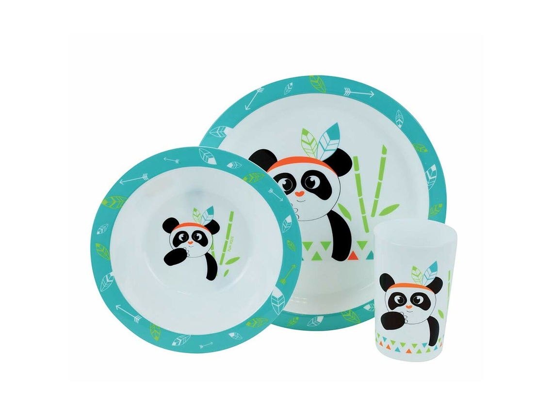 Conjunto de Louça Fun House Indian Panda