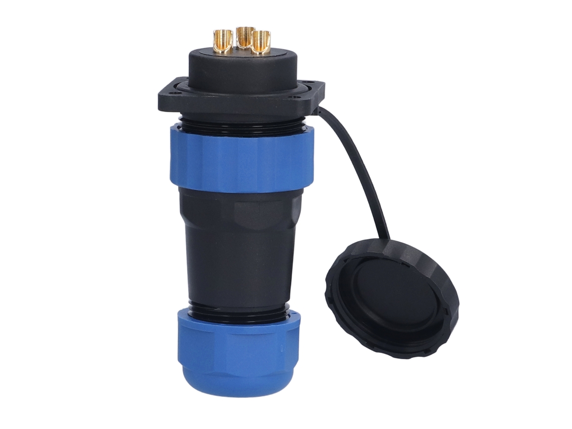 Laxiscreed Conector Impermeável Quadrado Com 4 Buracos E Proteção Ip68