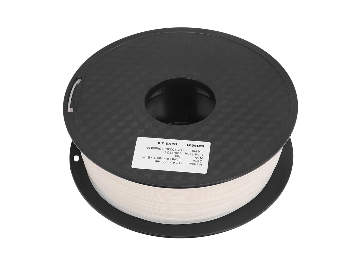 Filamento Pla para Impressão 3d 1.75mm Mudança de Cor Azul Impermeável