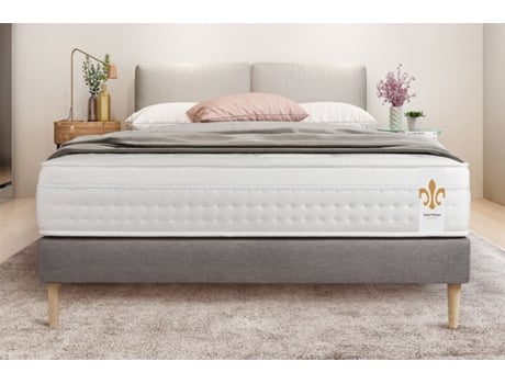Colchão Base Vingt Huit LITIER_DELUXE_TRADITION Espuma com memória Cinzento (180x200cm)