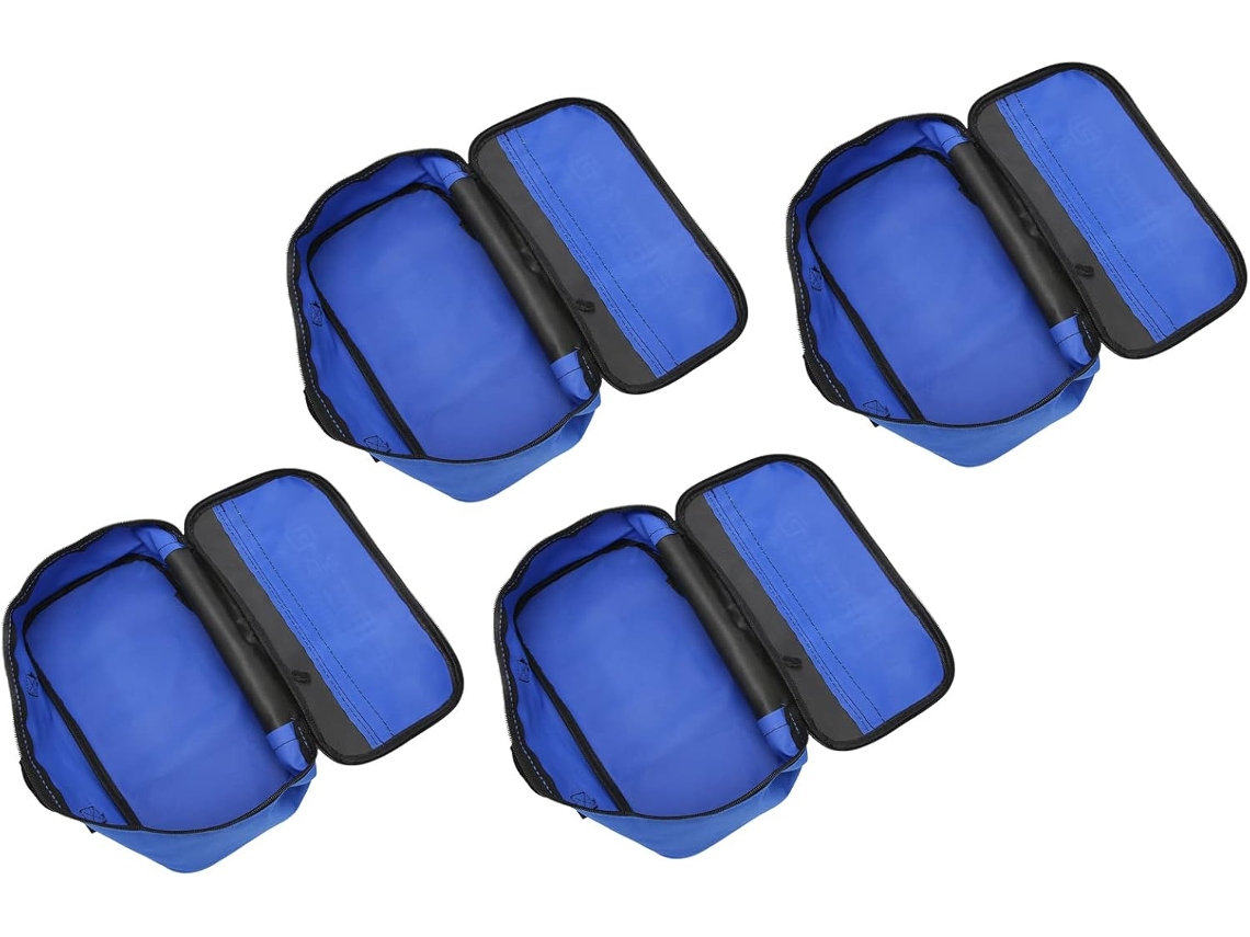 Conjunto de 4 Bolsas SFUSHOS de Emergência em Tecido Oxford 600d para Viagens e Casa