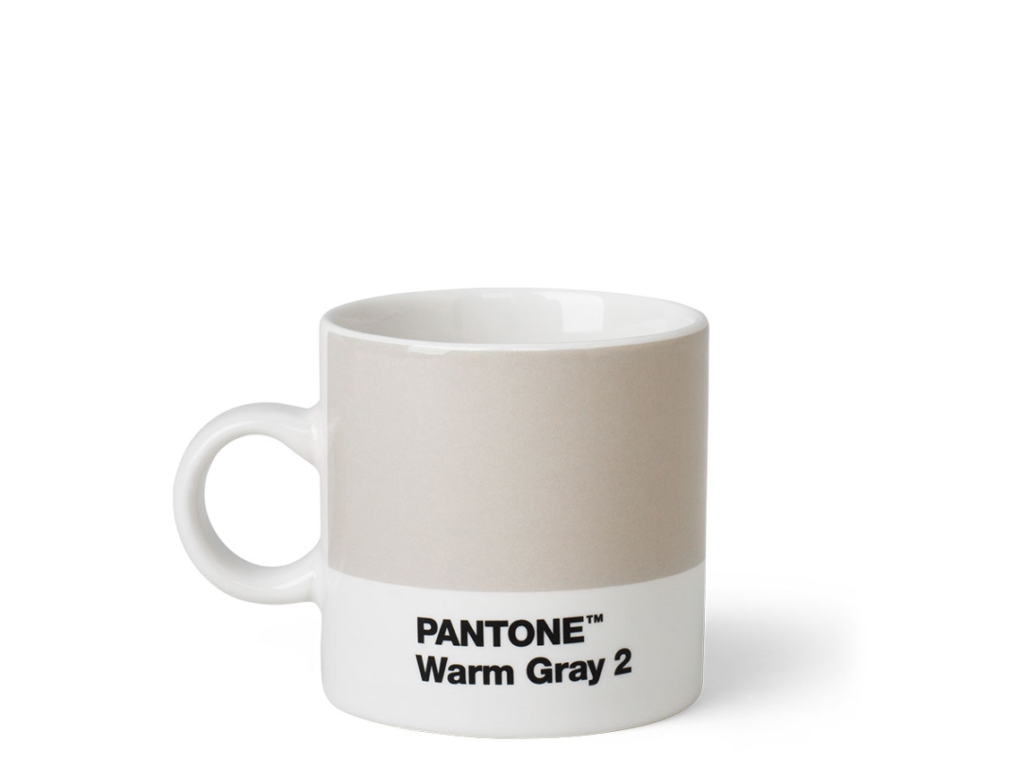 Chávena Café CD PANTONE cinza quente 2