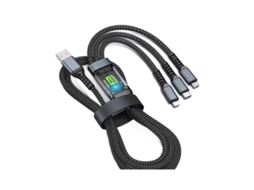 Cabo Dados Carregamento Rápido Flash Usba Micro Lightning*