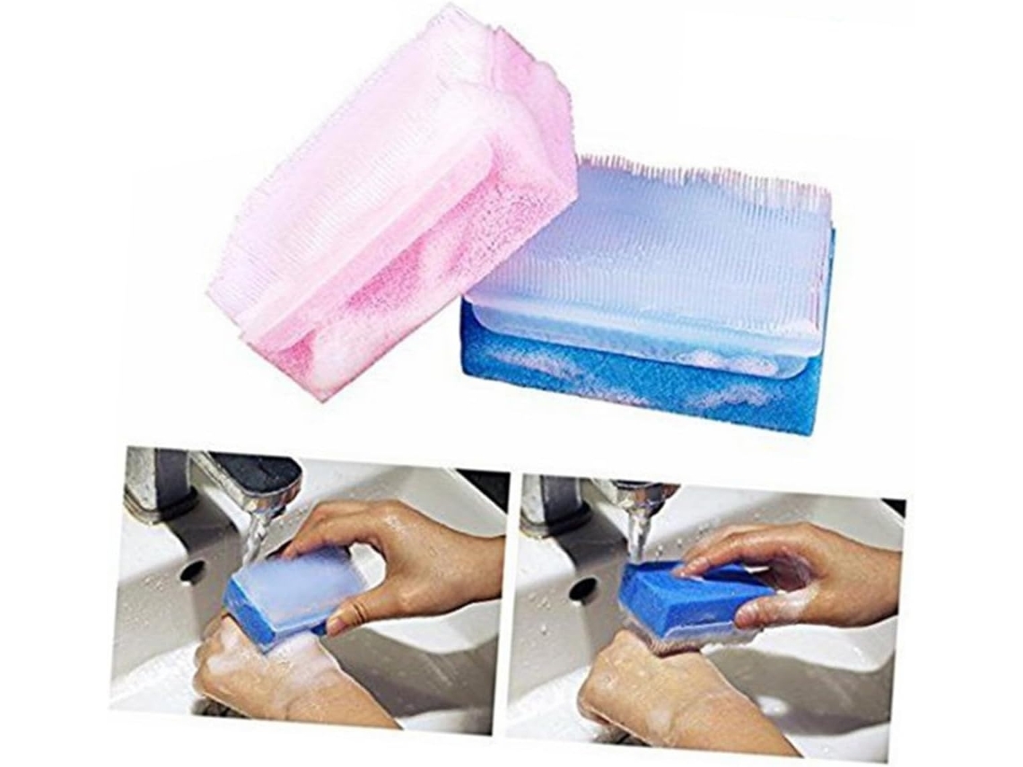 Lurelia Pack De 5 Escovas De Banho Para Bebé, Esponja Suave, Massagem Suave E Portátil, Uso Diário Prático