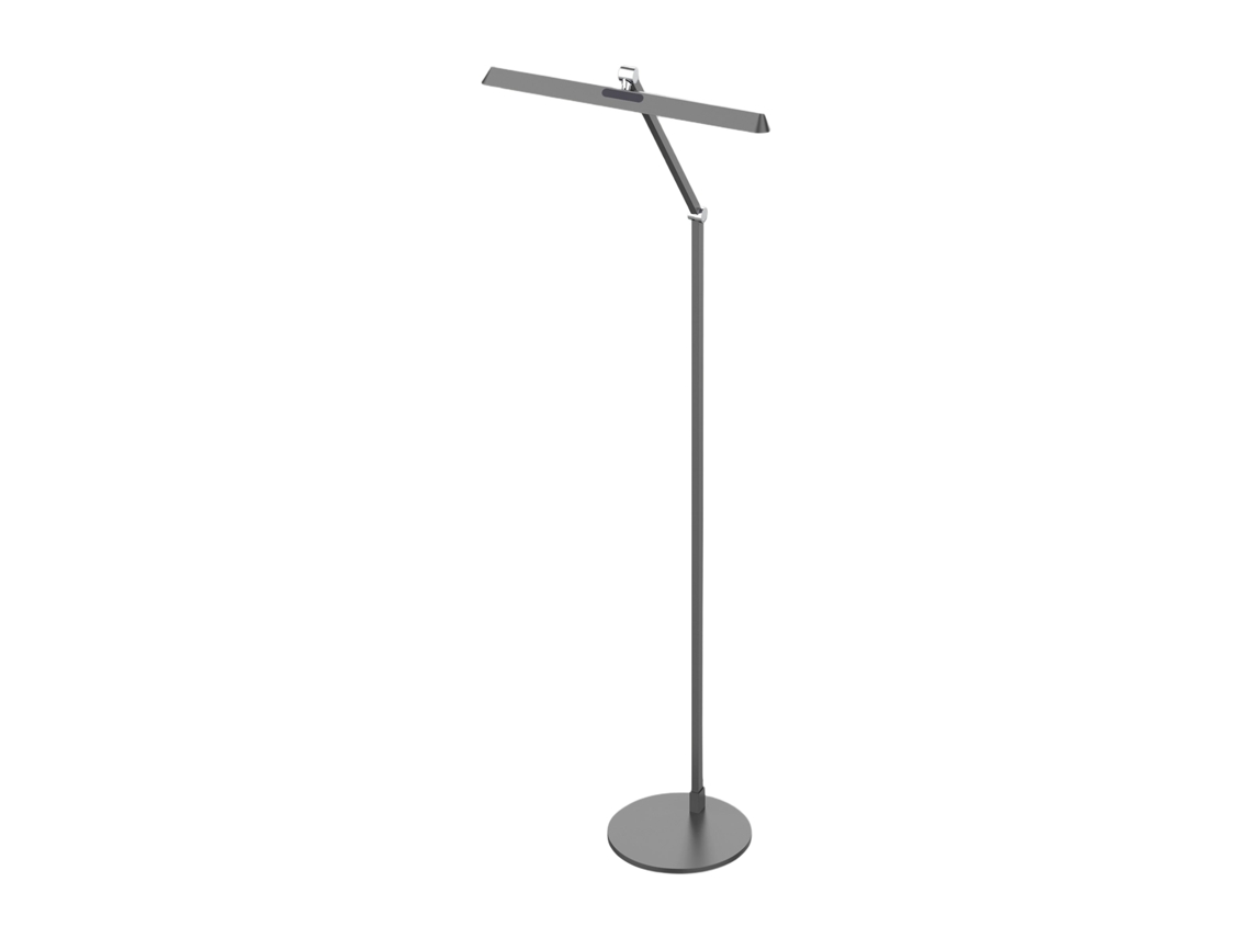 Candeeiro de Pé Beba Led 12w 1340lm, Estrutura em Alumínio e Metacrilato, Intensidade Regulável Ao Toque, Ip20, 106cm, Cor Antracite Beba FABAS LUCE