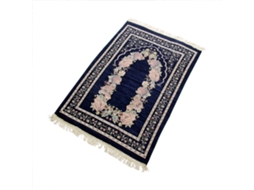 Tapete antiderrapante com estampa floral, decoração e acessórios de cozinha, manta de algodão para orações muçulmanas, 70 x 110 cm