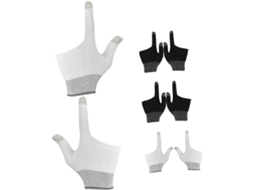 Sosoport Conjunto De 4 Pares Gamepads Touchscreen Dois Dedos Com Sensibilidade Ao Toque Aprimorada, Ideais Para Bilhar