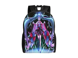 Mochila Hatsune Miku R85 Para Escola E Trabalho, Leve E Impermeável, Mochila Estilosa Para Estudantes E Adultos H85