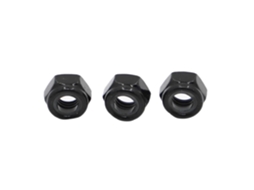 Porca De Travamento, Porcas Autotravantes, Inserto De Nylon Em Aço Carbono Preto, Porcas Sextavadas Autotravantes, Porca