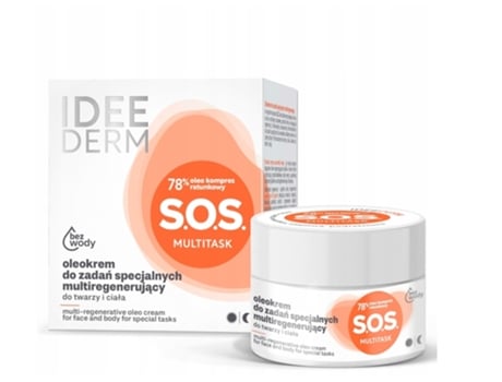 Idee Derm Intensive Oleocream Advanced Skin Repair For Face Body, 50 Ml Ideepharm
