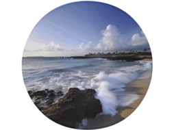 Almofada Para Computador Com Borda, Porto Rico Almofada De Meditação Com Estampa Praia, Almofadas Para Cadeiras De