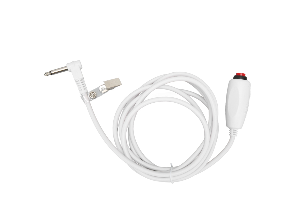 Cabo com Botão Universal 6.35mm Interface 3m/9.8 Pés para Estação de Enfermagem com Clip