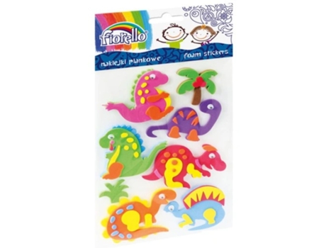 Adesivos De Espuma Dinossauros Fiorello