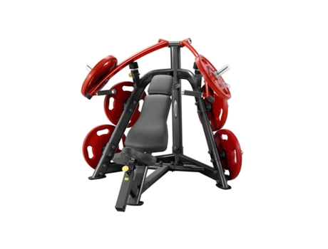 Máquina de pesos de banco inclinado com carga de placa STEELFLEX