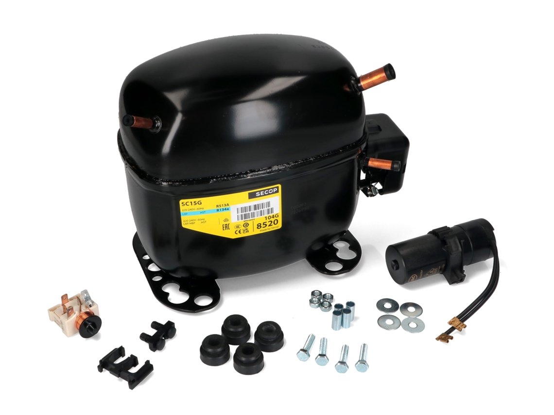 Compressor Secop Sc15g R134a Hlbp 15.28cc para Frigorífico/congelador Cmp152df