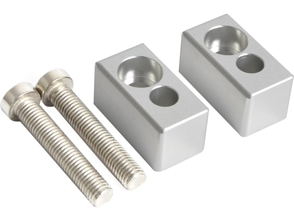 Adaptador de Elevação Guidão Bloco Montagem 22 Mm Compatível com Elevadores 22mm Compatíveis Fácil