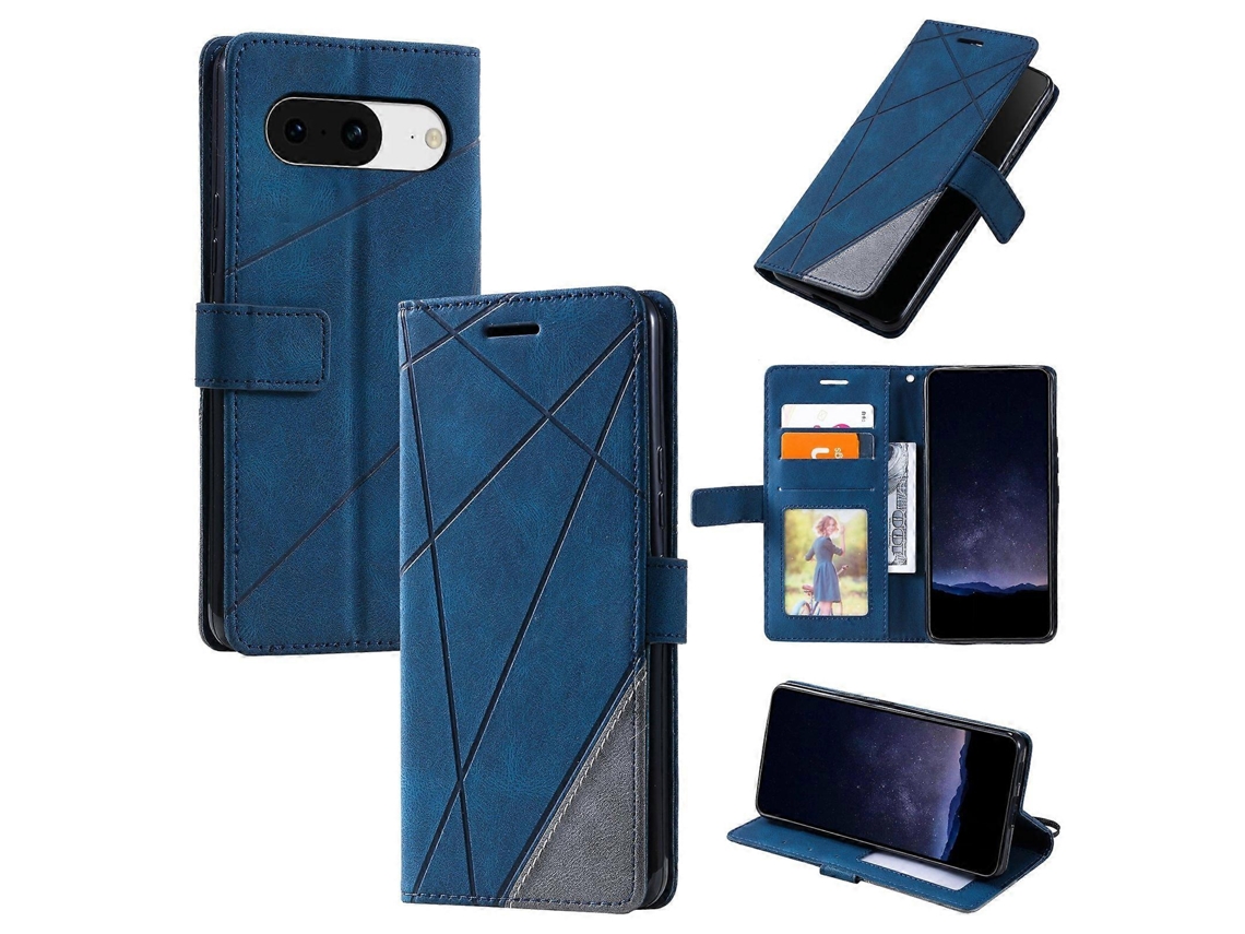 Capa De Celular De Couro Com Emenda Skin Feel