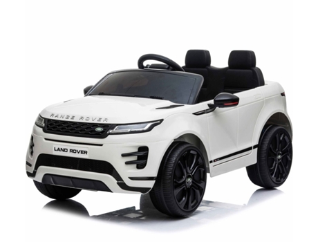 Carro Elétrico para Crianças RANGE ROVER Branco 3-6 Anos 12V