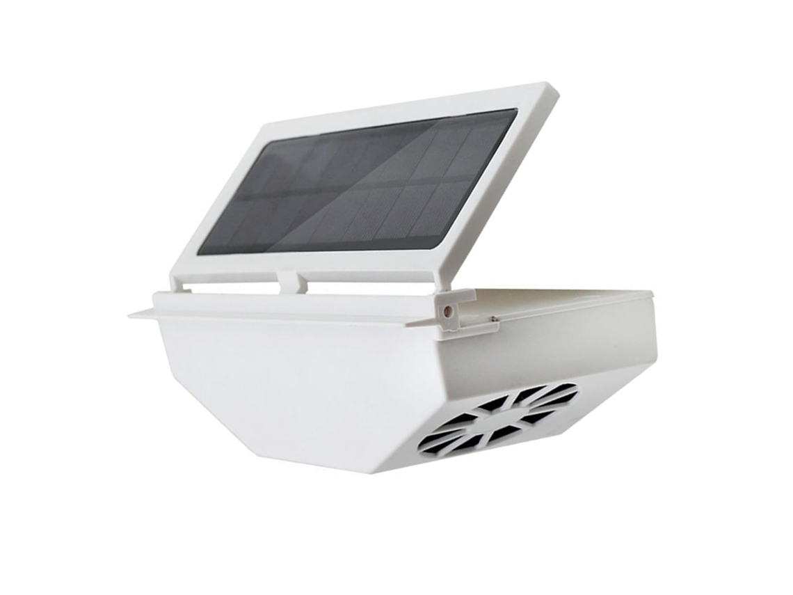 Ventilador Solar Para Carro Childweet De 1200mah, Ventilador De Resfriamento Para Carro Em Abs, Melhora A Circulação De