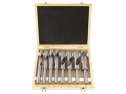 Conjunto de 8 brocas SFUSHOS, aço tratado