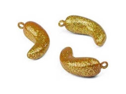 Chumbo Corno Glitter Dourado 3 Gseaspin