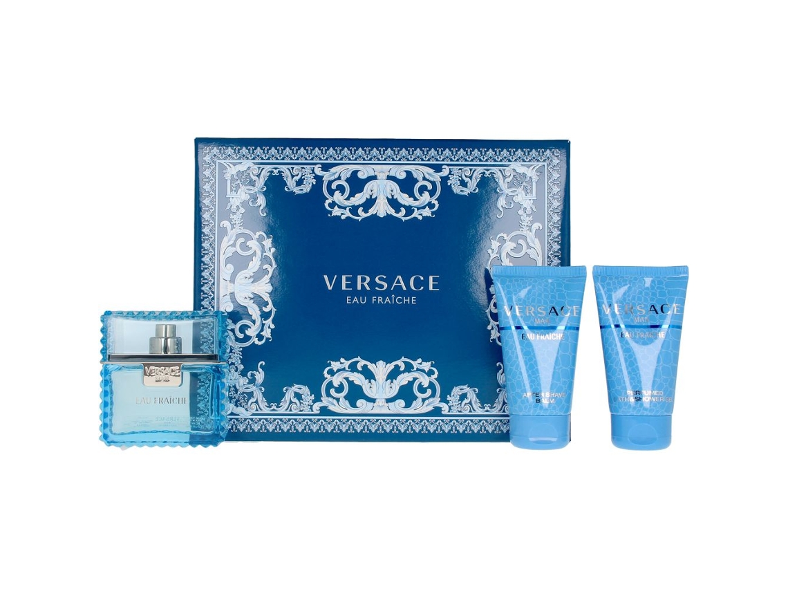 Conjunto Eau Fraîche VERSACE 3 Peças
