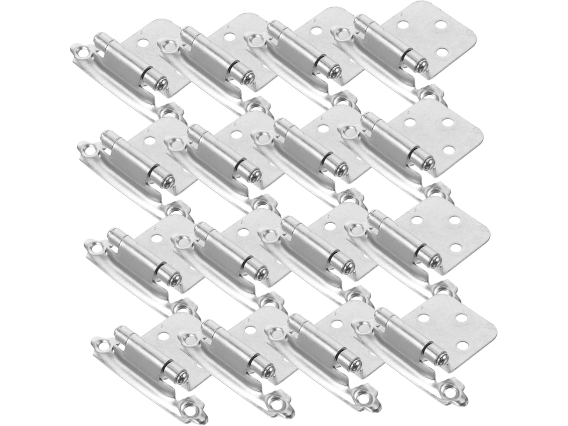 Conjunto De 16 Dobradiças Fechamento Automático Para Portas Armários,