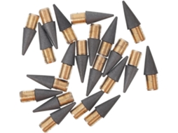 Kit Com 35 Pontas De Lápis Recarregáveis De Grafite Sem Tinta Para Desenho E Rabiscos, Ideal Escritório E