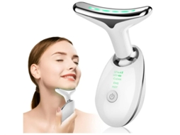 Massageador Facial Bestvite Ay 1688 Massagem Antienvelhecimento Para Olhos E Pescoço 3 Modos Branco