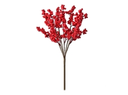 Laxiscreed Arranjo Floral De Frutas Vermelhas Fortune Com 7 Ramos Para Decoração De Mesa
