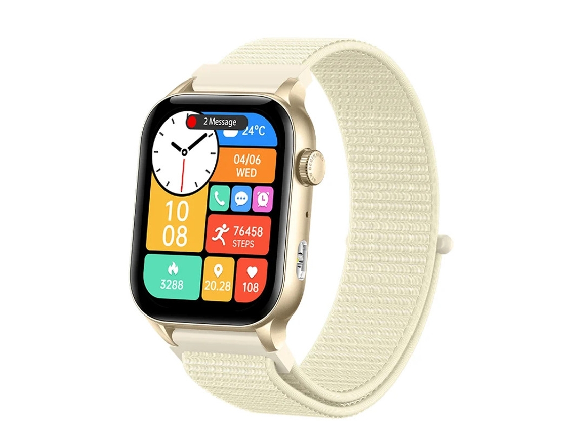 Kr86 Smartwatch Bluetooth Chamando Inteligência Artificial Voice Assist Meio Dia Resto Noite Monitoramento Do Sono Alça De Tído Ou Bestvite