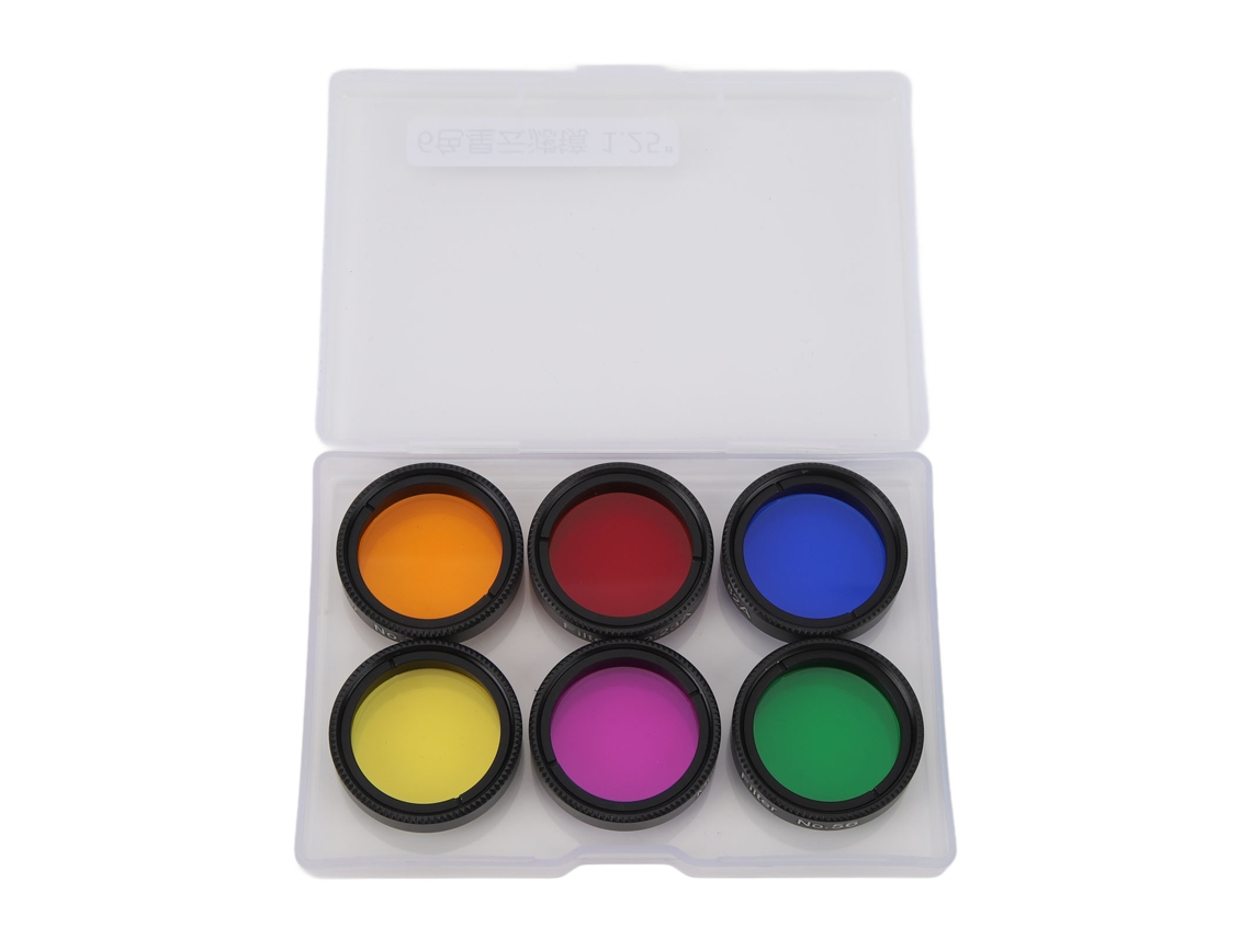 Telescope Filters 6 In 1 1.25in Compatibility Telescope Moon Filter For 1.25 Inch Telescope LAXISCREED