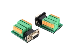 Laxiscreed Adaptador Socket Db9 Fêmea - Conector Rs232 E Breakout Board