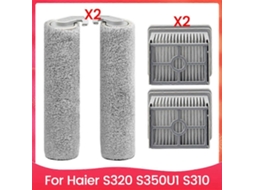 Kit Com 4 Escovas E Filtros Para Lavadora De Pisos S320, S350u1 E S310 - Peças De Reposição_ptg