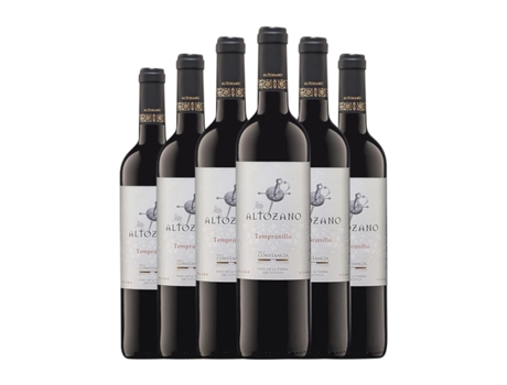 Vinho FINCA CONSTANCIA Altozano Tempranillo Vino de la Tierra de Castilla (0.75 L - 6 Unidades)