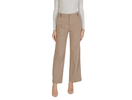 Calças De Mulher Street One Beige Bege (w38 L30)