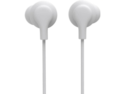 Auriculares com Fio HAMA Curly (In Ear - Microfone - Branco)