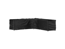 Vidaxl Capa Em Forma De L P/ Mobília De Jardim 20 Ilhós 300x300x90 Cm