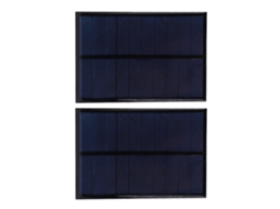 Painel Solar Mini Laxiscreed Encapsulado Em Resina Epóxi, 5v Para Projetos Solares Diy