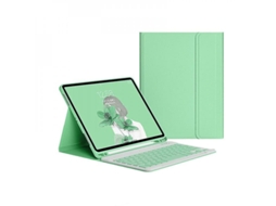 2026-caixa Com Teclado Para Ipad 9.7 Polegadas 2017 2018 5ª 6ª Geração Air 1 2 Pro 9.7 Bluetooth Verde