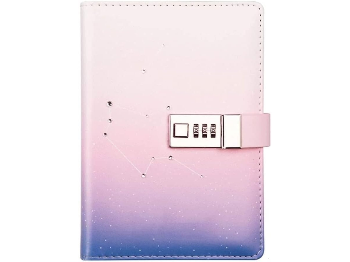 Carnet De Notes Portable Journal Intime Com Cadenas Carnet Épais Mot De Passe