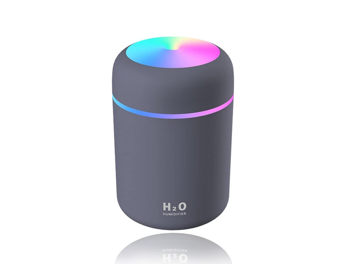 Umidificador de Ar Portátil de 300ml, Colorido, Azul Marinho MDUG